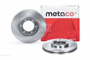 Диск тормозной передний вентилируемый 3050228 3050228 METACO