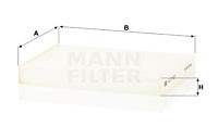 Фильтр салонный CU21009 CU21009 MANN FILTER