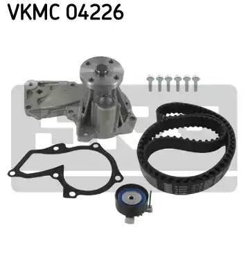 Комплект ремня ГРМ FORD Fusion (02-12),Focus 3 (10-) с насосом водяным SKF VKMC 04226 SKF