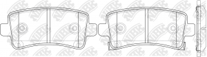 Колодки тормозные дисковые OPEL INSIGNIA 08-/SAAB 9-5 10-)  PN0840 PN0840 NIBK
