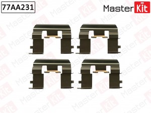 Комплект установочный тормозных колодок Honda FR-V (BE) 2004 - 77AA231 77AA231 MASTER KIT