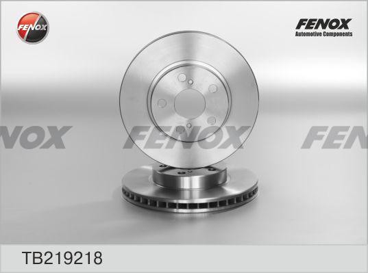 Диск тормозной Toyota Carina 92-97  2шт TB219218 FENOX