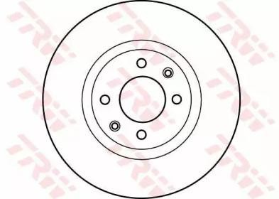 PEUGEOT 307 (2001-2007)/CITROEN C5 (2001-2005) ДИАМЕТР 283ММ DF4183 TRW