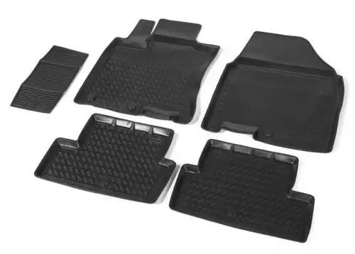 коврики салона! полиуретан 5 шт.\ Nissan Qashqai I 06-14 14105003 RIVAL