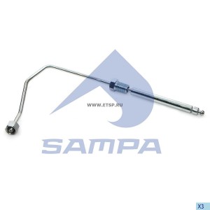 Трубка топливная RENAULT ТНВД SAMPA 078042 SAMPA