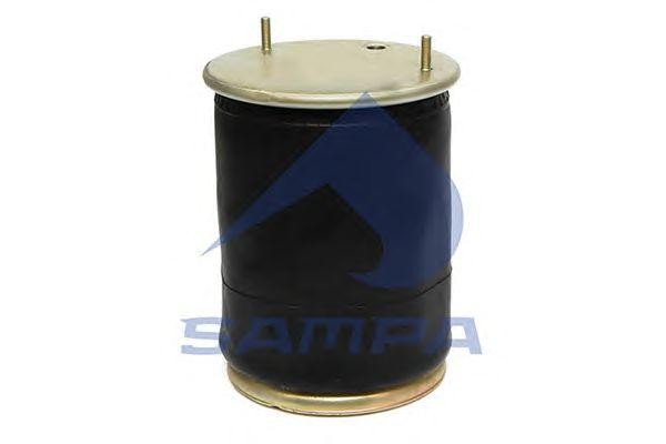 Пневморессора FRUEHAUF ROR (металлический стакан) (4 шп. M12, 1 штуцер M12) SAMP SP 55912-K SAMPA