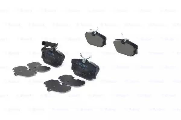 Колодки тормозные VW Sharan,T4 (96-) задние (R16) (4шт.) BOSCH 0 986 494 051 BOSCH