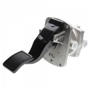 Кран ЗИЛ,КАМАЗ,МАЗ тормозной 2-х секционный подпедальный MEGAPOWER 35016006 MEGA POWER