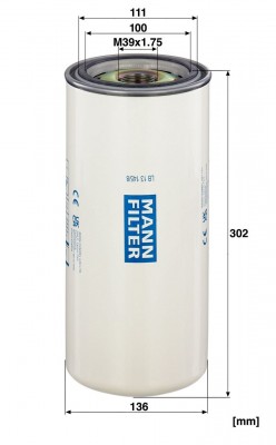 Фильтр воздушный сепаратор Mann LB13145/8 LB131458 MANN FILTER