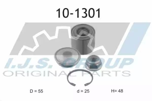 к-кт подшипника ступицы зад. наружн.!\ Renault Scenic all 03> 101301 IJS GROUP