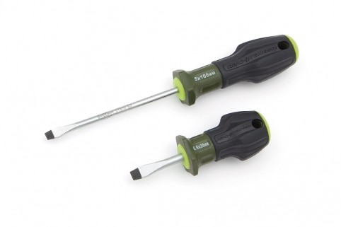 Отвертка шлицевая 100х6,5 магнитная (3-х комп ручка) /ДЕЛО ТЕХНИКИ/ 721064 DELO TEHNICI