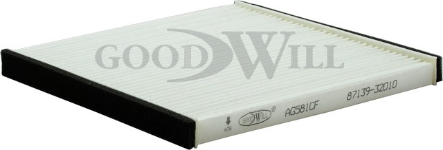 Фильтр салона AG581CF AG 581 CF GOODWILL