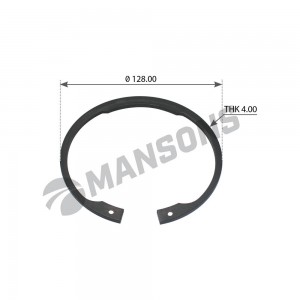 Кольцо стопорное ступицы (122x4 DIN472) BPW ECO Plus 8-9t 300359 MANSONS