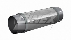 Гофра с фланцами D2S+, MAN, E-line Алюминированный 4IA007 DINEX