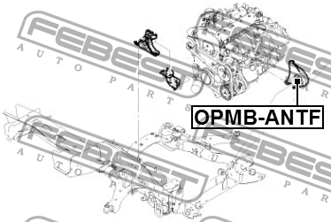Сайленблок OPMB-ANTF OPMB-ANTF FEBEST