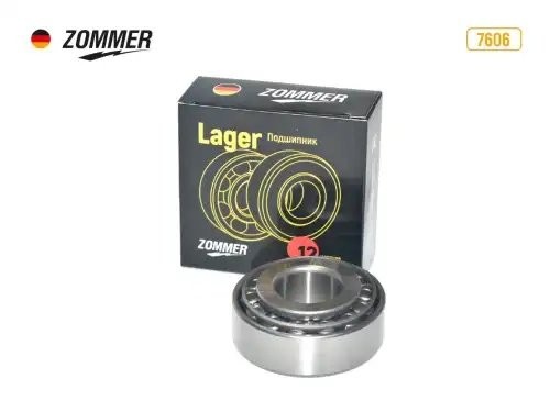 Подшипник ступицы передней ГАЗ Волга 3110 (внутренний), редуктора моста Волга (з 7606 ZOMMER