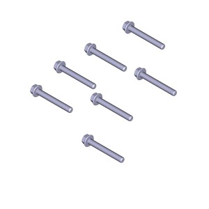 Болт М10-6gх80-8,8 картера маховика АВТОДИЗЕЛЬ 8.9177 YAMZ