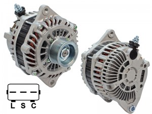 Генератор NISSAN TEANA J32 VQ25DE 08-13/MURANO Z51/Z51R VQ35DE 08-15  12V 130A ST231001AA1A SAT
