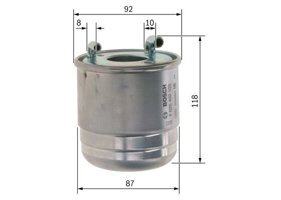 Фильтр топливный F026402103 F 026 402 103 BOSCH