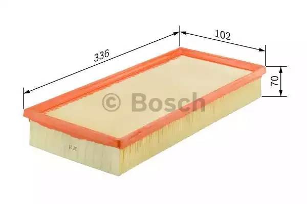 Фильтр воздушный PEUGEOT Partner (96-) CITROEN Berlingo (96-12) BOSCH 1 457 433 159 BOSCH