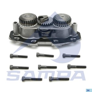 Ремкомплект суппорта MERITOR Elsa (корпус направляющих в сборе,прокладка,болты)  094.607 SAMPA