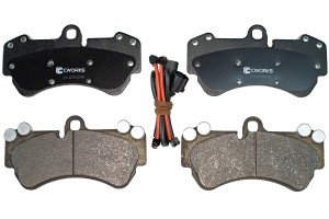 Тормозные колодки передние, Low Metallic C11CR0249 C11CR0249 CWORKS