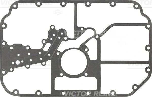 прокладка поддона двигателя нижняя!\ Audi 80/100/A4 2.6/2.8 ABC/ACZ/AAH/ACK 91> 71-31707-00 VICTOR REINZ