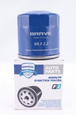 Фильтр масляный 96395221 BR.F.2.2 Nexia, Lanos, Aveo 1.4, Lacetti, Cruze 1,6 BR. BRF22 BRAVE