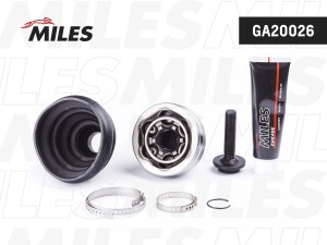 ШРУС наружный AUDI A3/VW GOLF/PASSAT/TOURAN 1.9-2.0TDI 03- (GKN 304640) GA20026 GA20026 MILES