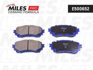 Колодки тормозные передние (Смесь CERAMIC серия PRO) MAZDA 6 12- (TRW GDB3580) E E500652 MILES