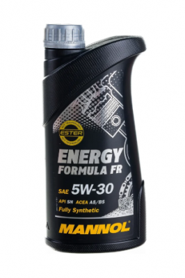 Масло моторное синтетическое 7707 Energy Formula FR 5W30 SN, A5/B5 1л 1094 MANNOL