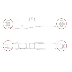Сайлентблок HYUNDAI Kauai 2017 ~ / Kona 2017 ~ / Avante 2015 ~ 2022 / I30 2016 ~ GV0990 CTR