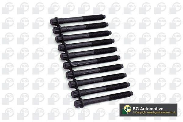 к-кт болтов ГБЦ! 10шт.\ Mitsubishi Galant/Carisma 1.6/1.8 4G92/4G93 92> BK5335 BG AUTOMOTIVE