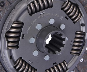 Сцепление КАМАЗ ЕВРО (КПП ZF 16S151,8S1315,16S1825,дв.740.50, 740.51) в сб. MEGA 160-11-014 MEGA POWER