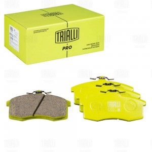 Колодки тормозные дисковые передние для а/м Ока TRIALLI керамические PRO PF967CR TRIALLI