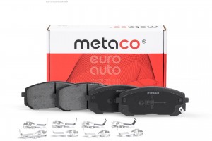 Колодки тормозные передние к-кт 3000505 3000505 METACO