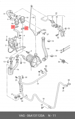 ПРОКЛАДКА / DICHTUNG 06A131120A 06A 131 120 A VAG