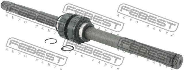 ПОЛУОСЬ ЛЕВАЯ 21X448.4X22 подходит для NISSAN NOTE UK MAKE E11E 2006.01-2013.08  0212-E11LH FEBEST
