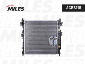 Радиатор (паяный) SSANGYONG ACTYON 06-  2.0-2.3 ACRB118 ACRB118 MILES