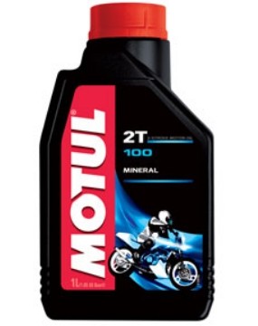 Масло моторное для 2-х тактных двигателей MOTUL 100 MOTO MIX 2T мин.1л 104024 MOTUL