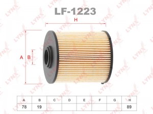 фильтр топливный!\ MB W202/W210/W220 2.0CDi-3.2CDi 97> LF-1223 LYNXAUTO