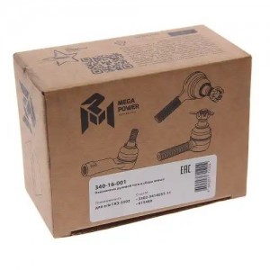 Наконечник рулевой тяги ГАЗ-3302 в сборе левый MEGAPOWER 34016001 MEGA POWER