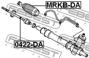 Пыльник рулевой MRKB-DA MRKB-DA FEBEST