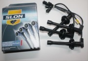 Комплект высоковольтных проводов УАЗ с двиг. ЗМЗ-4091 (4 шт.) 4091.3707244-SL 40913707244SL SLON
