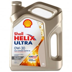Масло моторное Shell Helix Ultra ECT С2/С3 Pure Plus 0W-30 SP C2/C3 синтетическо 550046375 SHELL