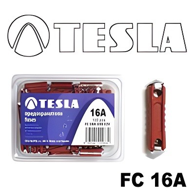 Предохран   16А цилиндр TESLA FC 16A.100 TESLA