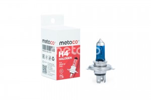 Лампа галогеновая H4 12V 60/55W P43t +100% 9510H4100 9510H4100 METACO