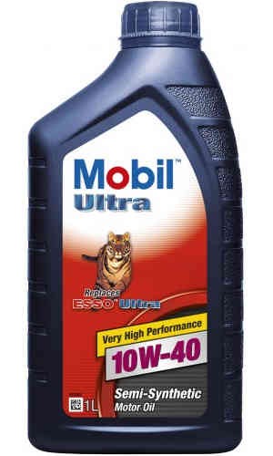 Mobil Ultra 10W40 (1L) масло моторное! полусин API SN Plus/SJ/CF, ACEA A3/B3, MB 152198 MOBIL