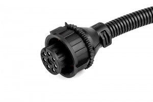 Разъем МАЗ,ГАЗ,УАЗ прямой (8 проводов, байонет) CARGEN AX527 CARGEN