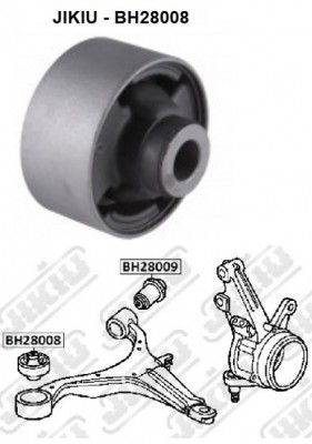 Сайлентблок рычага передний HONDA CIVIC 99-12, CR-V 01-09 BH28008 BH28008 JIKIU